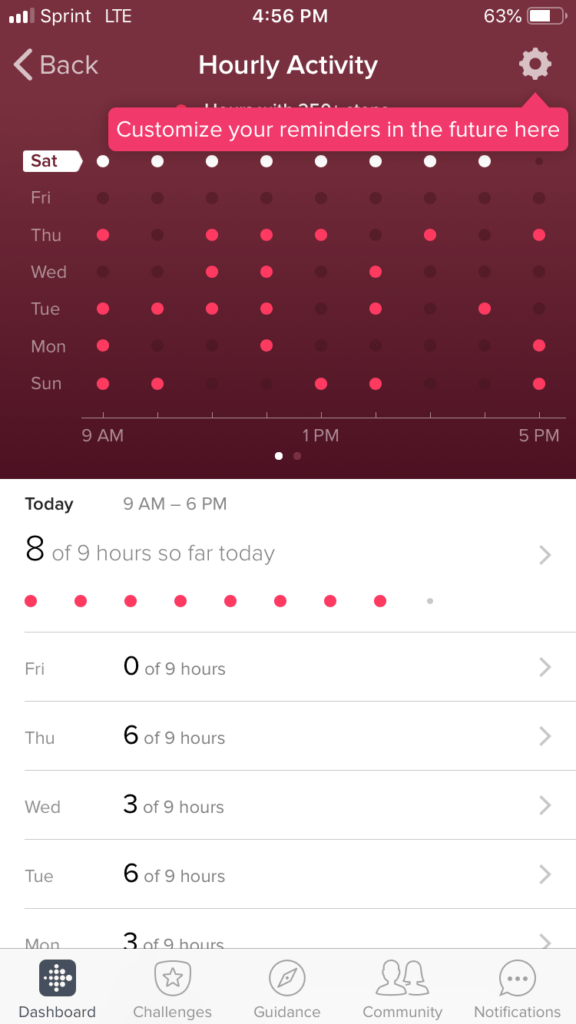 Fitbit Versa Daily Steps